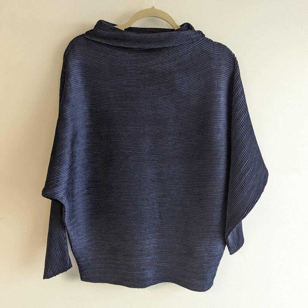 Adolfo Dominguez Recycled Polyester Mock Neck long sleeve